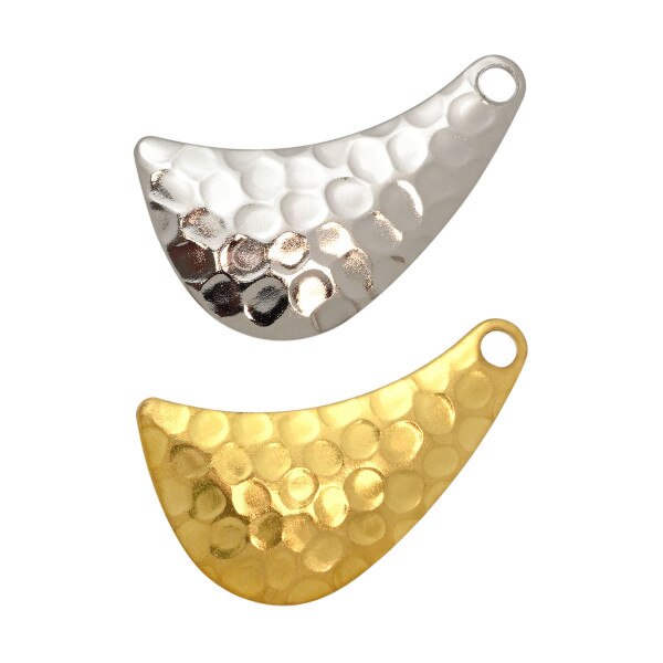 TOMAHAWK SPINNER BLADES SIZE 4 PLATED FINISH, Lure Making Jann's Netcraft